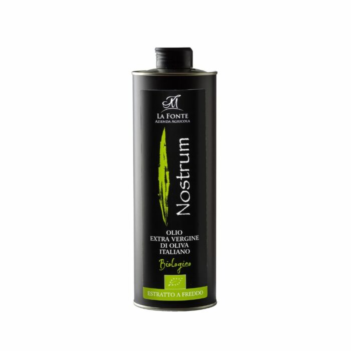Olio extra vergine di oliva biologico "Nostrum" - lattina 1 L