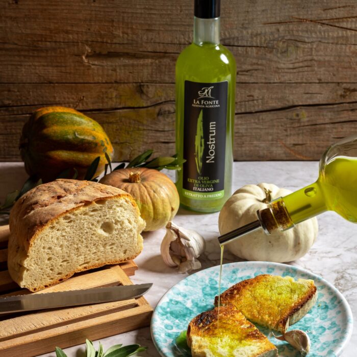 Olio extra vergine di oliva biologico  "Nostrum" - bottiglia 0,75 L - immagine 4